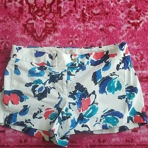 J. Crew watercolor shorts